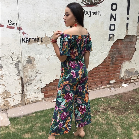 Jumpsuit Floral LAST ONE - Picture 4 of 7